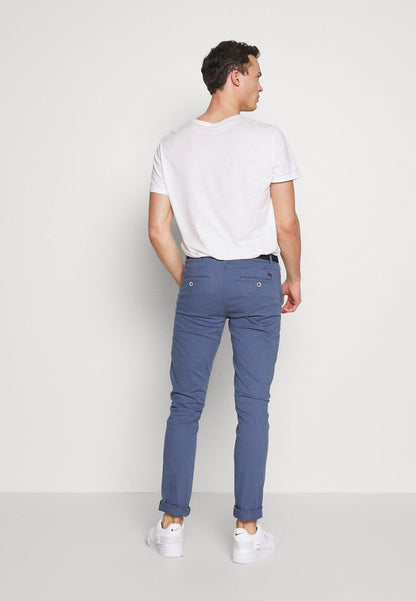 J.LIND-Classic-Men-Chinos | Dusty Blue