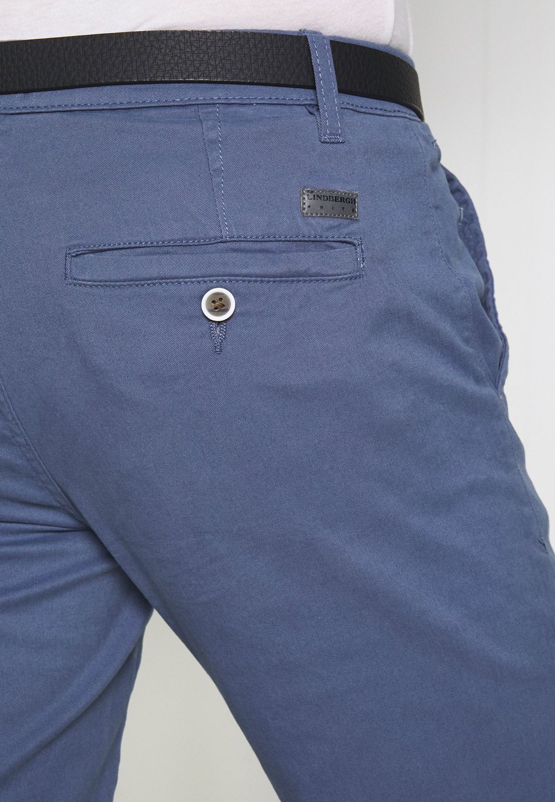 J.LIND-Classic-Men-Chinos | Dusty Blue