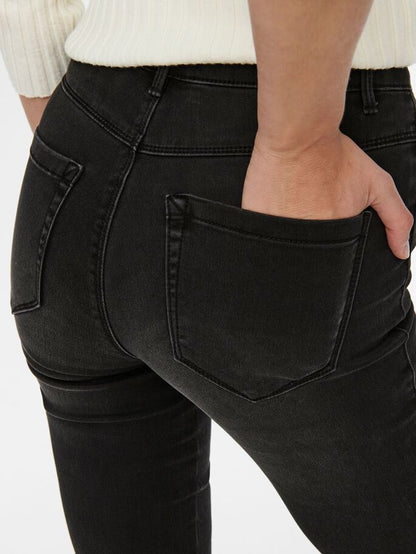 ONLY SKINNY JEANS HIGH RISE | BLACK