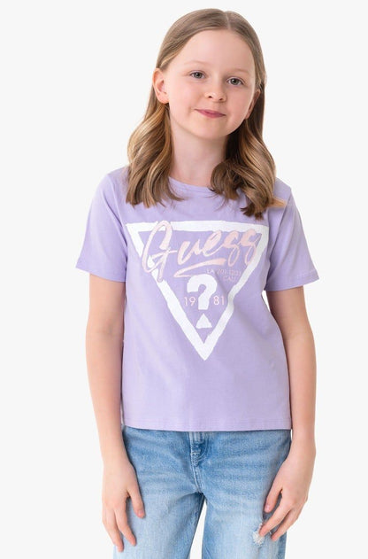 GUESS kids T-Shirt | NEW LIGHT LILAC