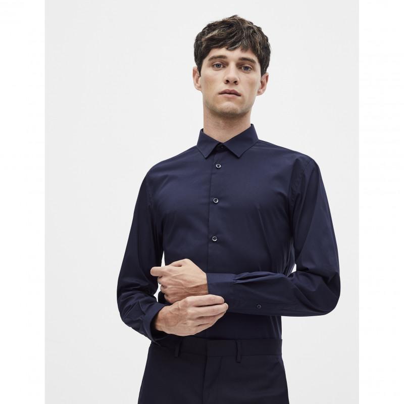 CELIO. MASANTAL CASUAL SHIRT | NAVY BLUE