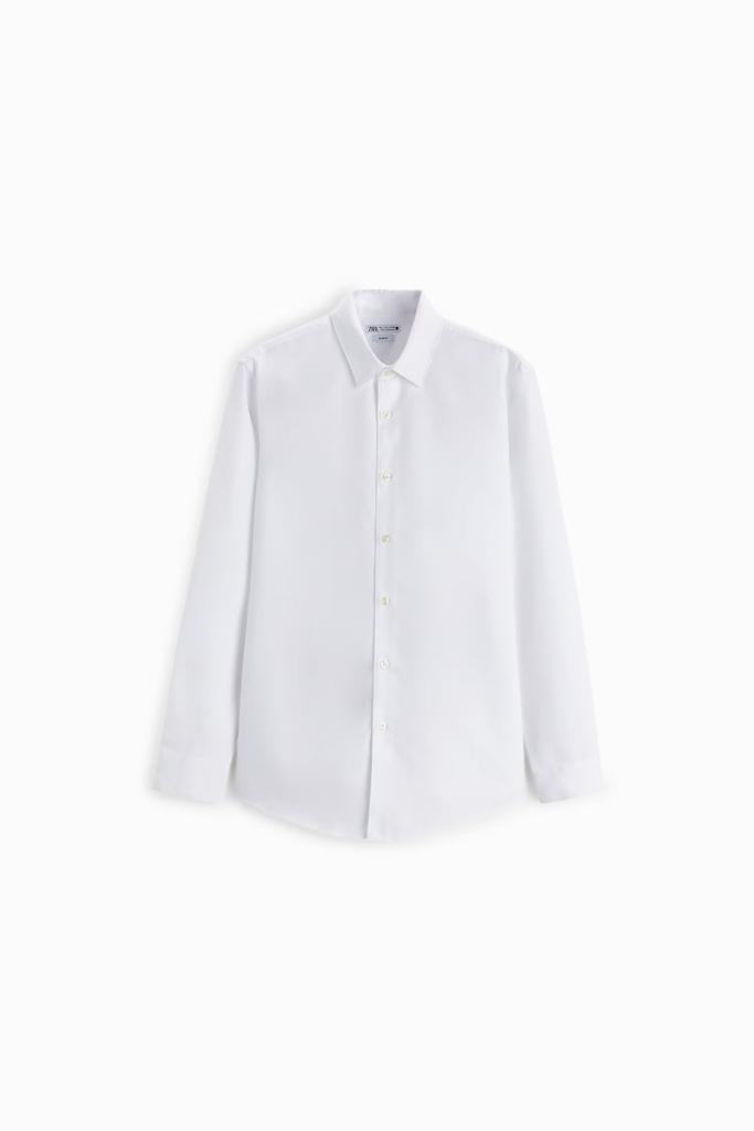 ZARA MENS PREMIUM SHIRT | WHITE