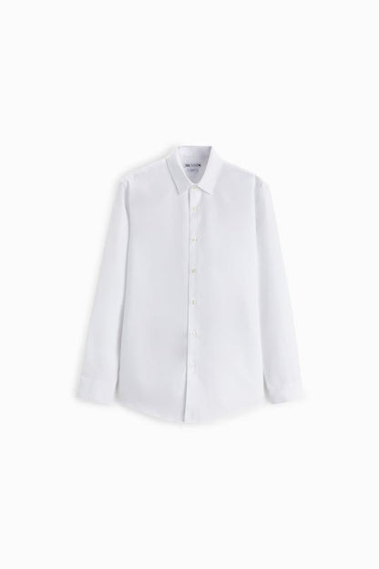 ZARA MENS PREMIUM SHIRT | WHITE