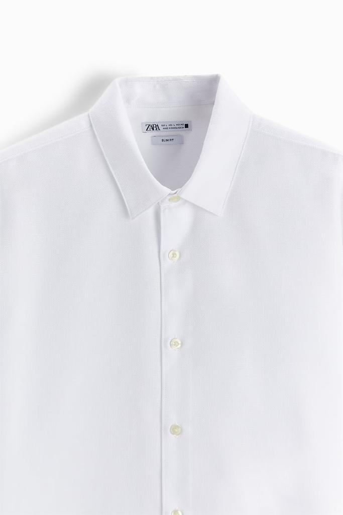 ZARA MENS PREMIUM SHIRT | WHITE