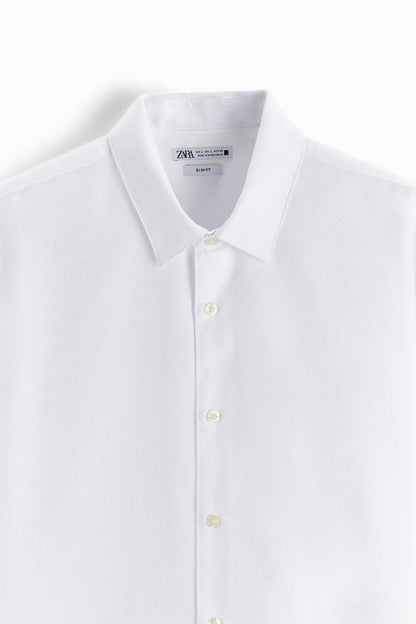 ZARA MENS PREMIUM SHIRT | WHITE