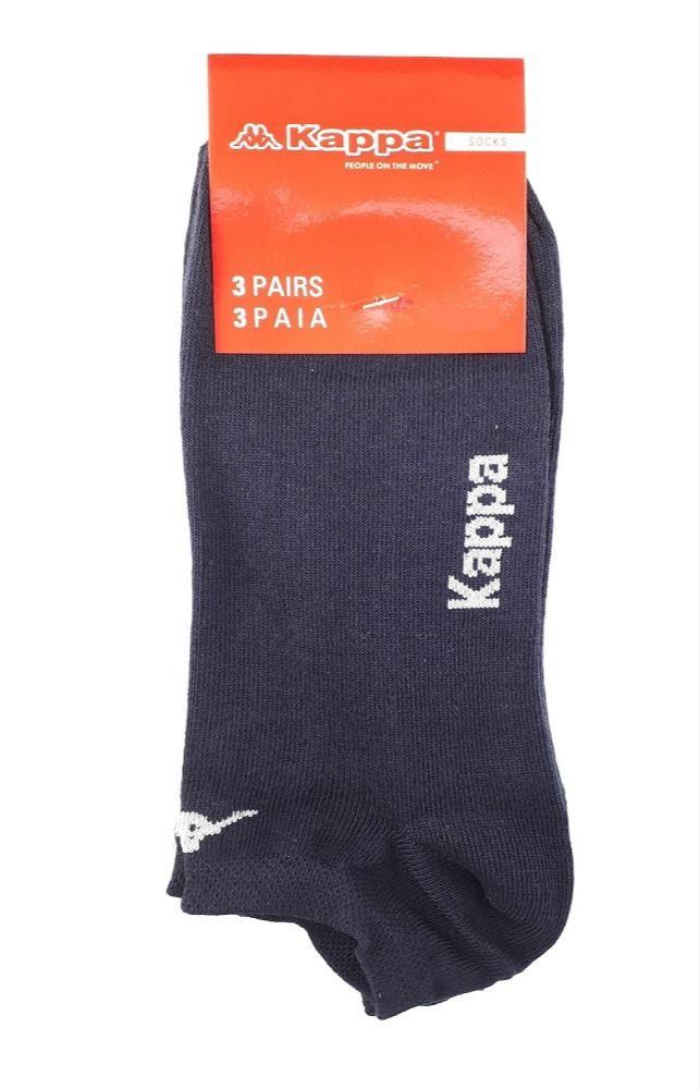 K.A.P.P.A- 3 PAIRS OF HALF SOCKS MAN-WOMAN-UNISEX | BLUE