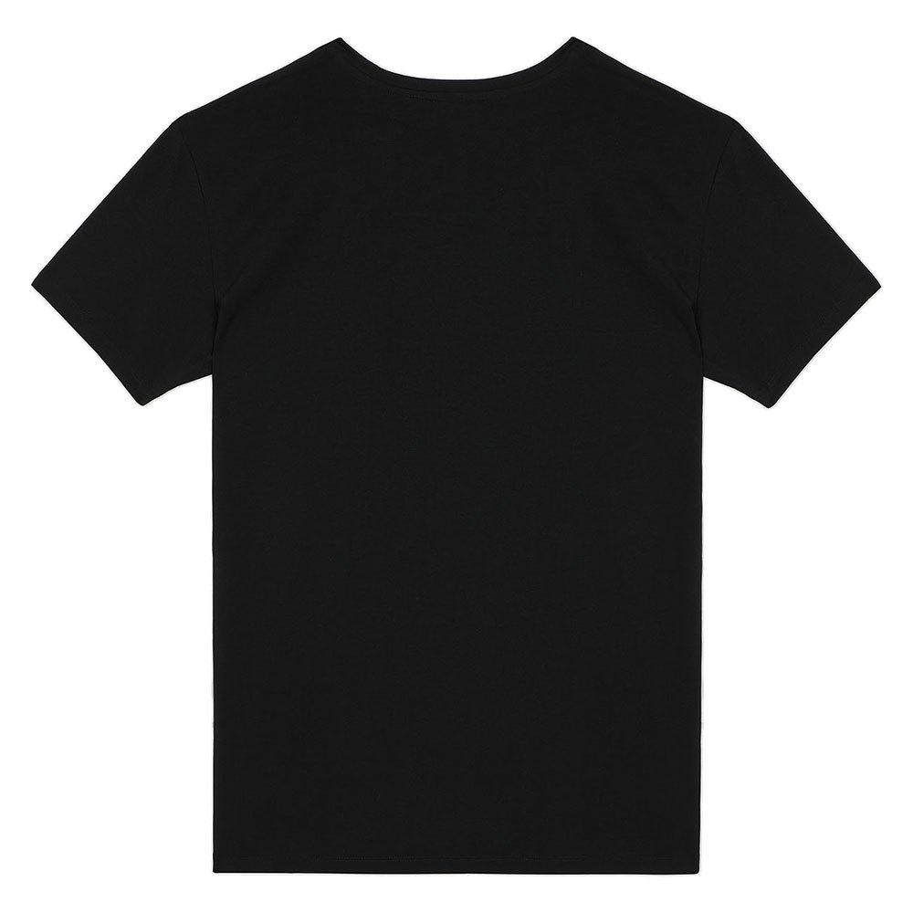 DIESEL. V NECK FLEXIBLE T-SHIRT | BLACK