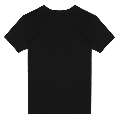 DIESEL. V NECK FLEXIBLE T-SHIRT | BLACK