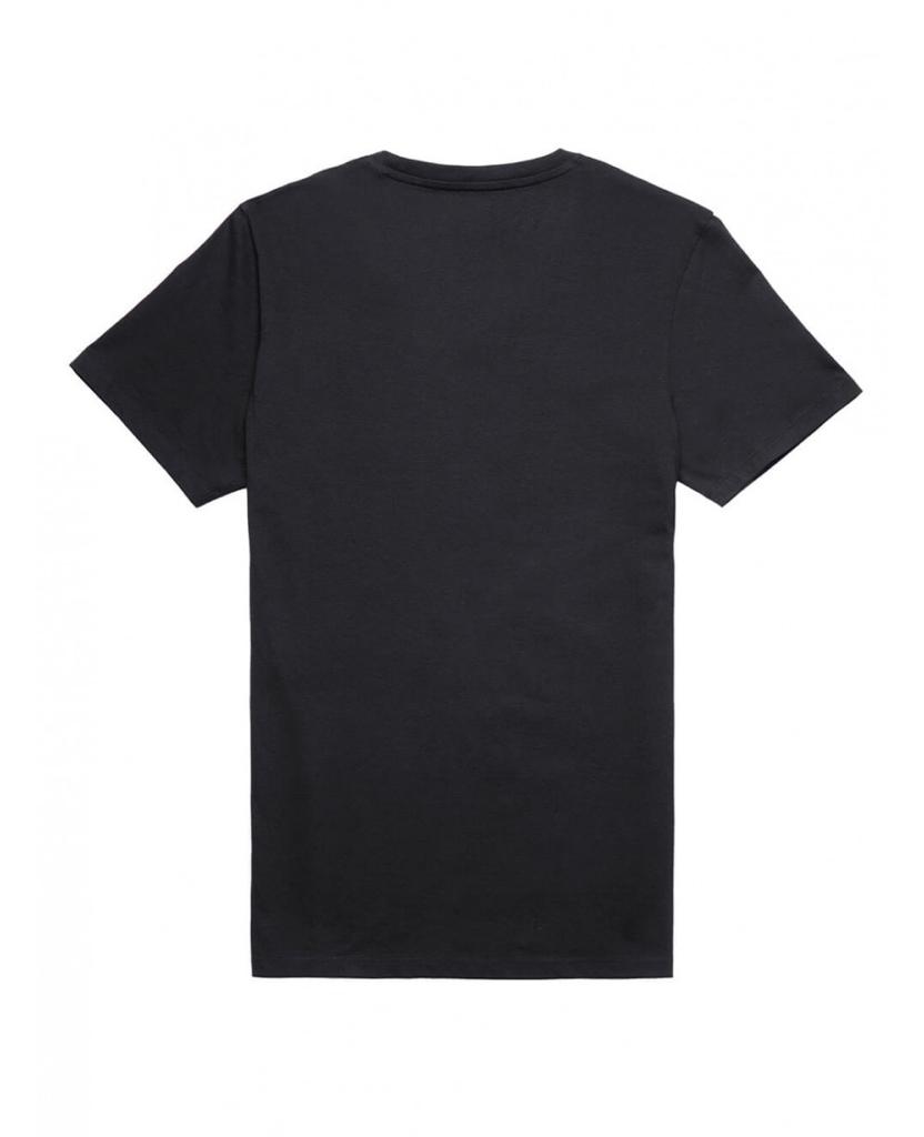 DIESEL. V NECK FLEXIBLE T-SHIRT | BLACK