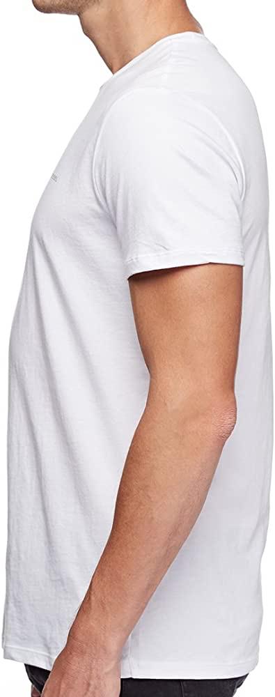 DIESEL. CREW NECK FLEXIBLE T-SHIRT | WHITE