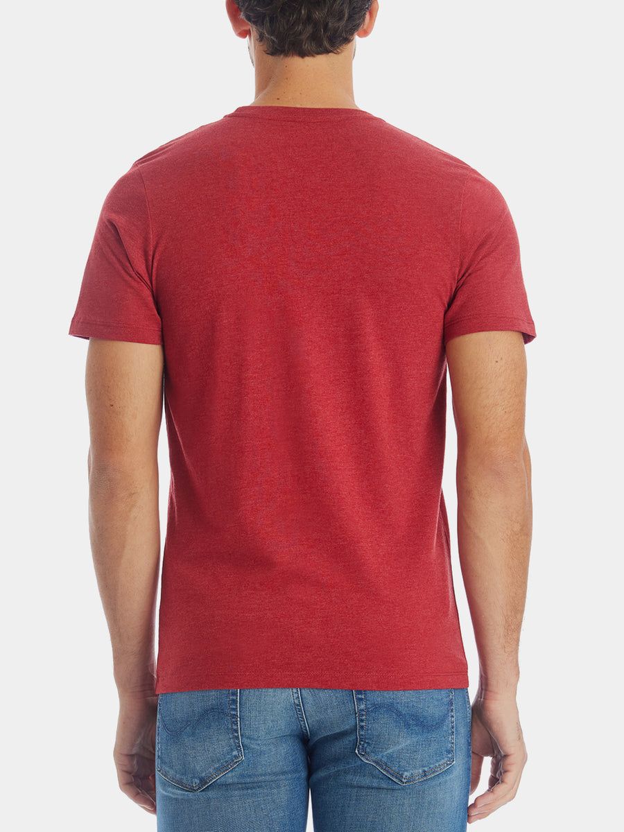 JACK & JONES.- PREMIUM REGULAR FIT T-SHIRT | RED