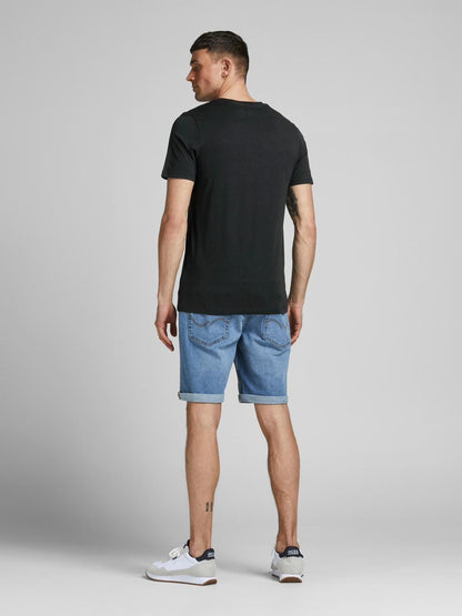 JACK & JONES LOGO-PREMIUM T-SHIRT | BLACK