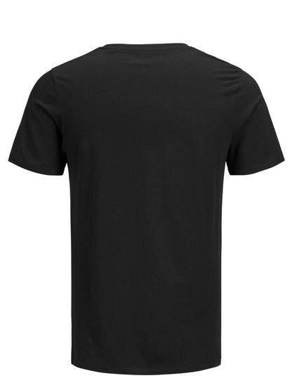 JACK & JONES LOGO-PREMIUM T-SHIRT | BLACK