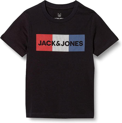 JACK & JONES.- CORP LOGO-SHORT SLEEVE T-SHIRT | BLACK