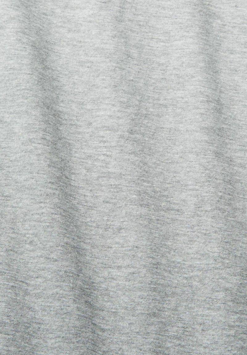 ESPRIT-JERSEY LONG SLEEVE TOP WITH CHEST PRINT | GREY