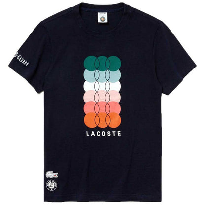 LACOSTE-ORI-RARE-ROLAND-GARROS-T-SHIRT | DARK BLUE