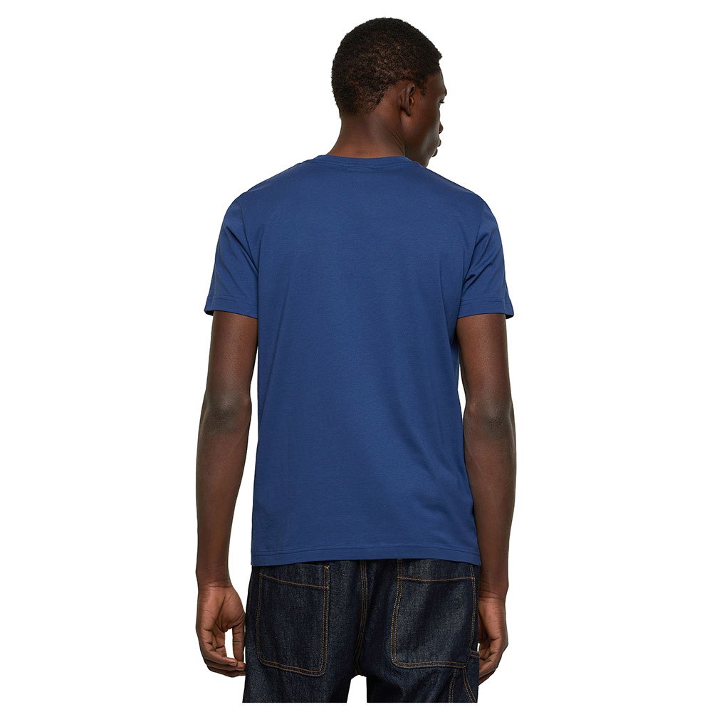 DIESEL DIEGOS SHORT SLEEVE T-SHIRT FLEXIBLE T-SHIRT | NAVY BLUE