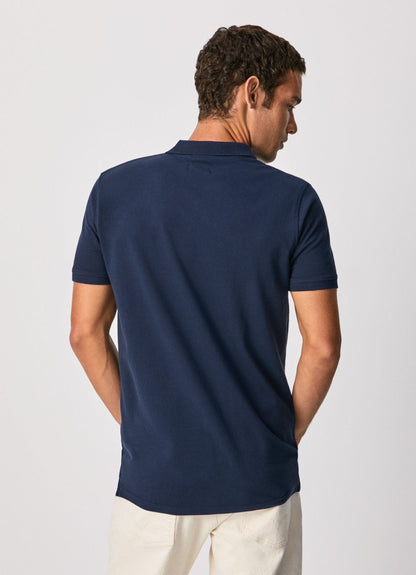 PEPE JEANS JET COTTON POLO | D.BLUE