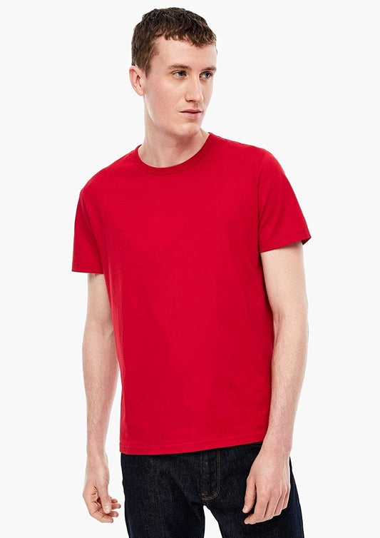 S.OLIVER.  BASIC SLIM FIT T-SHIRT | RED