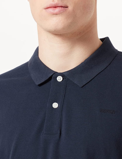 ESPRIT SLIM FIT MENS POLO SHIRT | NAVY