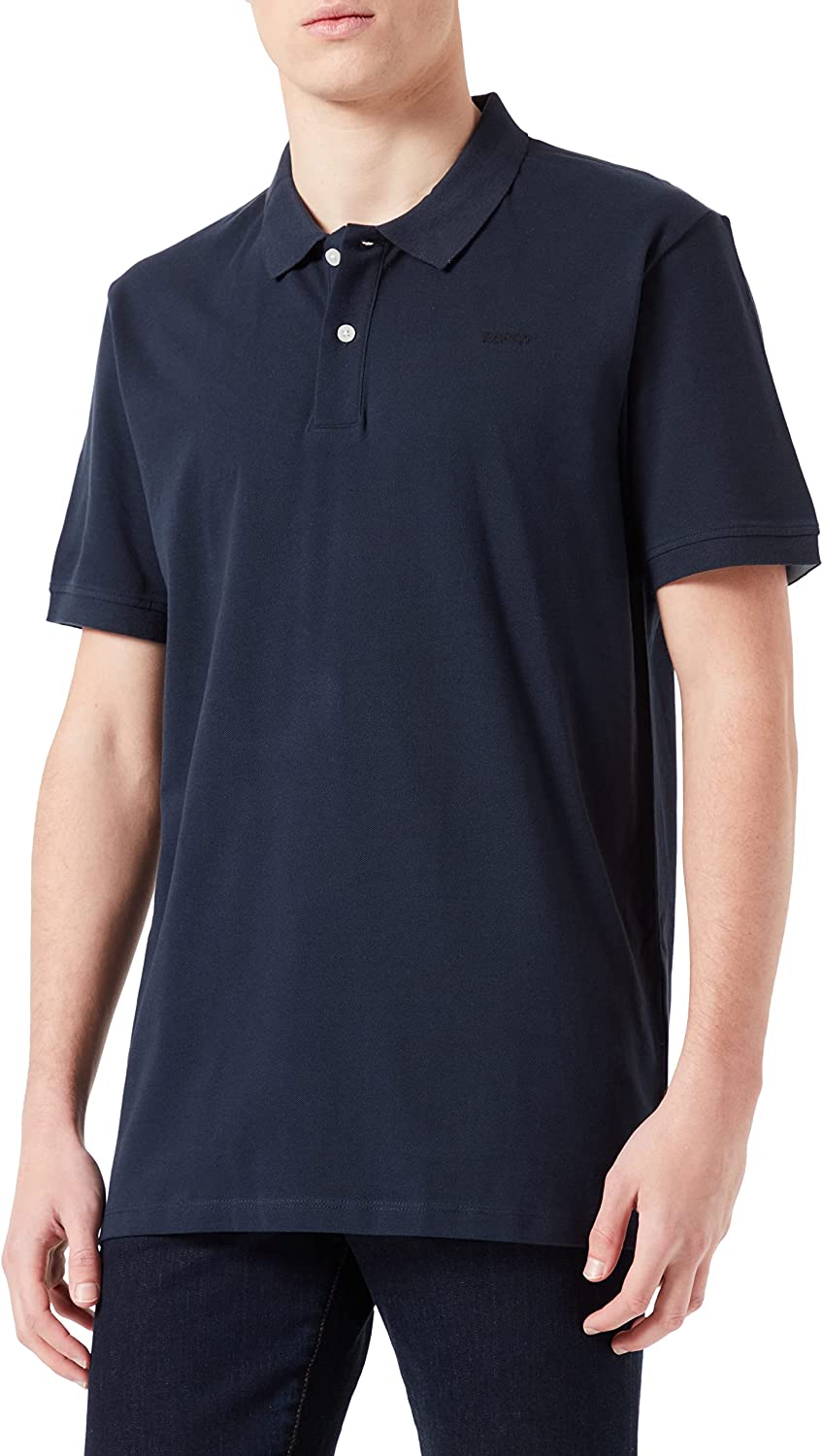 ESPRIT SLIM FIT MENS POLO SHIRT | NAVY