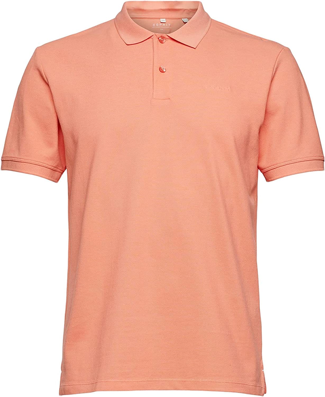 ESPRIT SLIM FIT MENS POLO SHIRT | PEACH