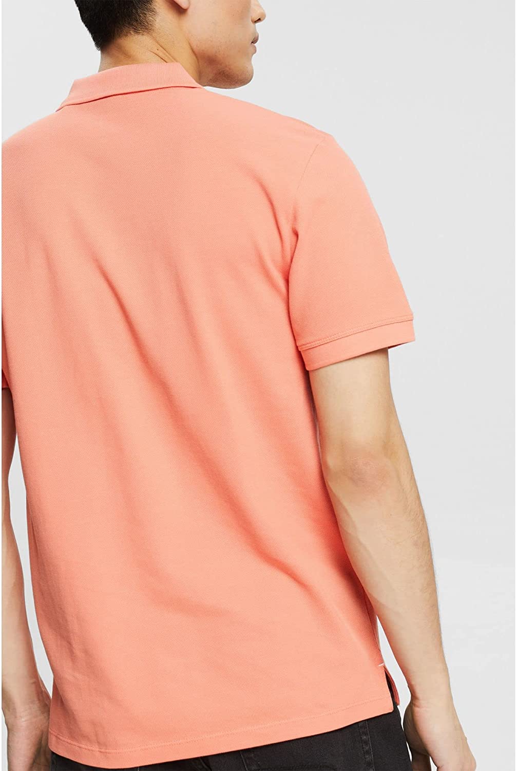 ESPRIT SLIM FIT MENS POLO SHIRT | PEACH