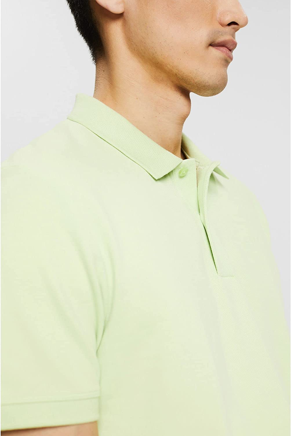 ESPRIT REGULAR FIT MENS POLO SHIRT | LIGHT GREEN