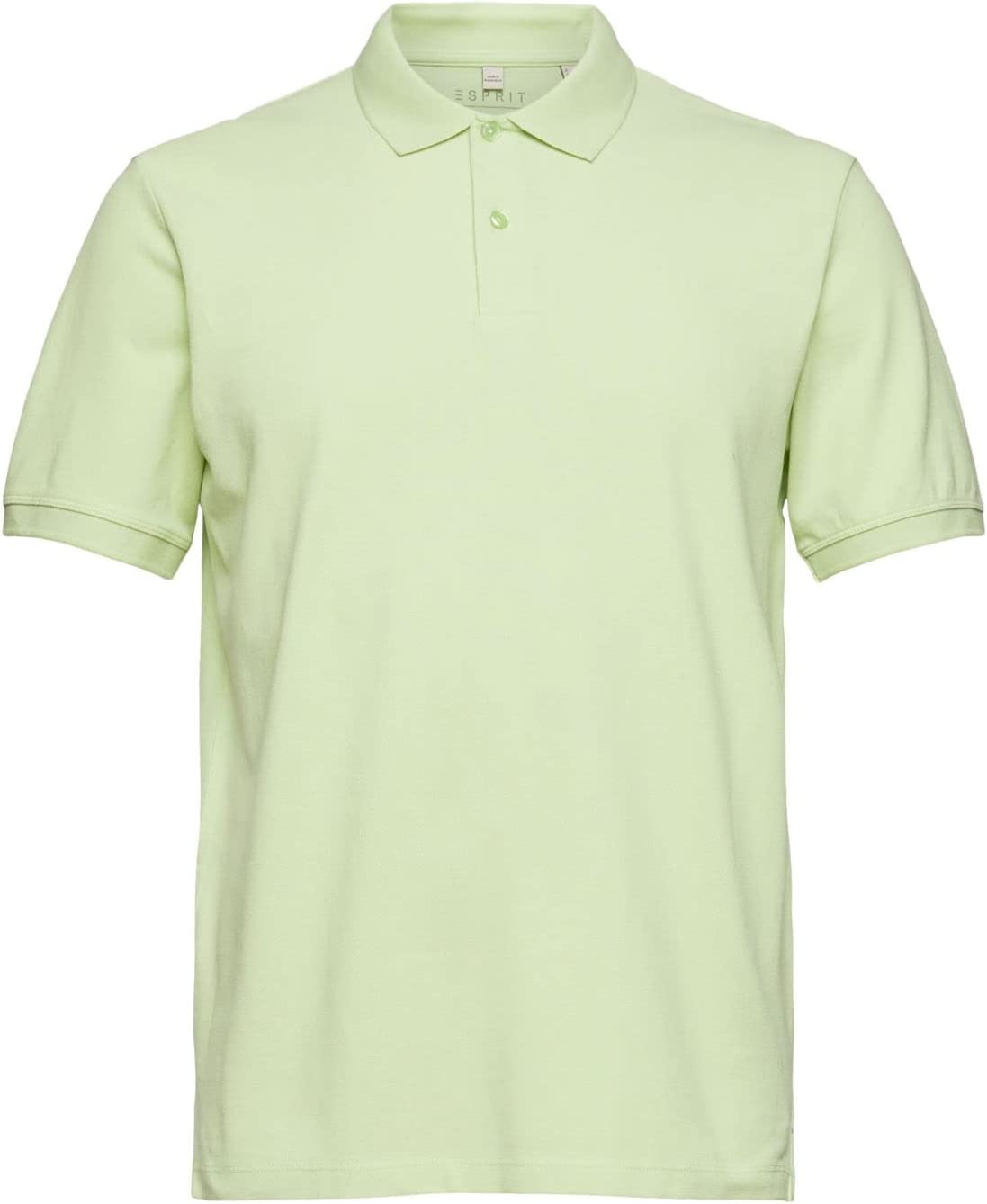 ESPRIT REGULAR FIT MENS POLO SHIRT | LIGHT GREEN