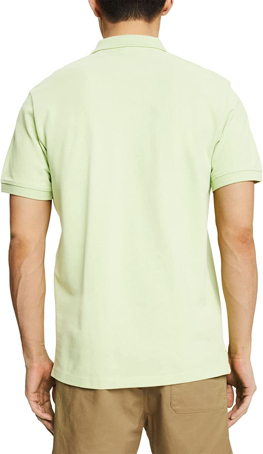 ESPRIT REGULAR FIT MENS POLO SHIRT | LIGHT GREEN