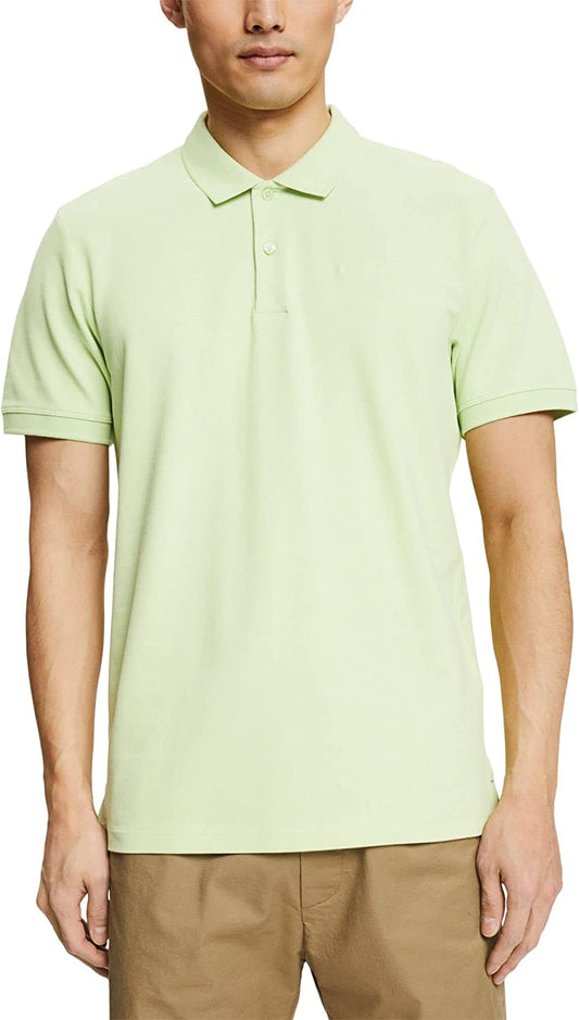 ESPRIT REGULAR FIT MENS POLO SHIRT | LIGHT GREEN