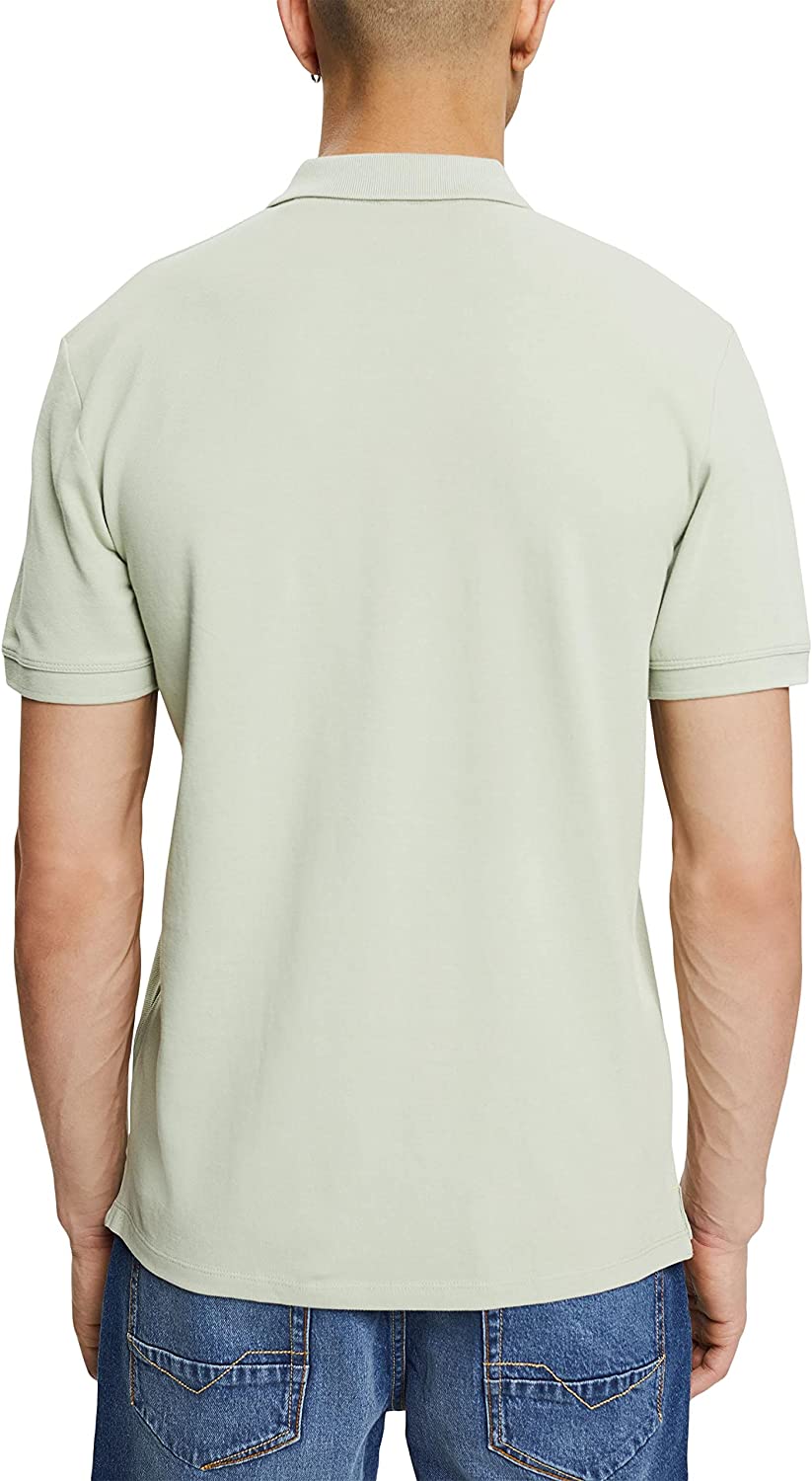 ESPRIT SLIM FIT MENS POLO SHIRT | LIGHT PISTACHIO GREEN