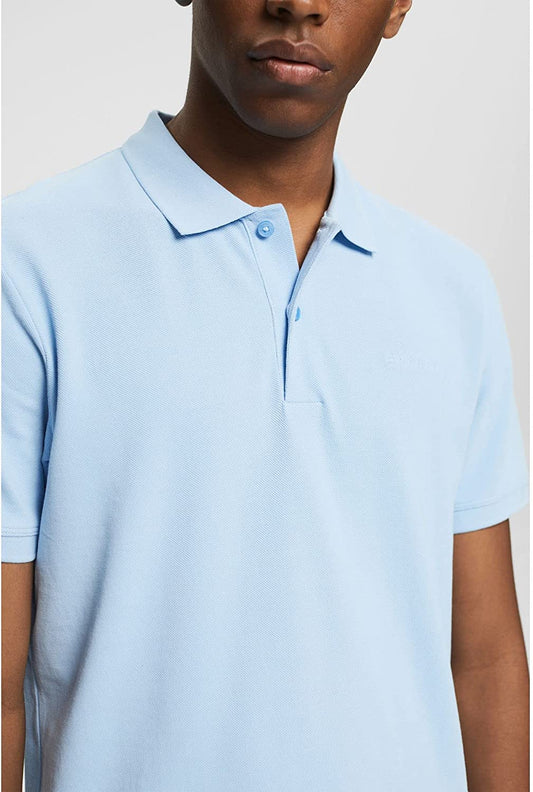 ESPRIT SLIM FIT MENS POLO SHIRT | LIGHT BLUE