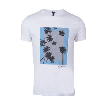 H&M 3M GRAPHIC PRINTED SHORT SLEEVE TEE | WHITE