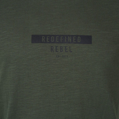 REBEL BASIC CREW NECK T SHIRT | THYME