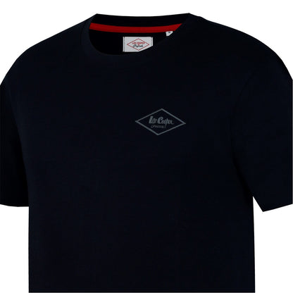 LEE COOPER-COOPER LOGO TEE SHIRT-MEN | BLACK