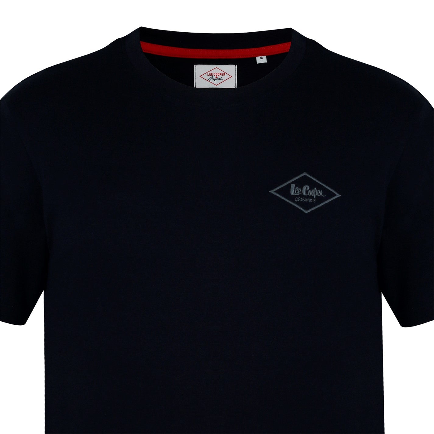 LEE COOPER-COOPER LOGO TEE SHIRT-MEN | BLACK