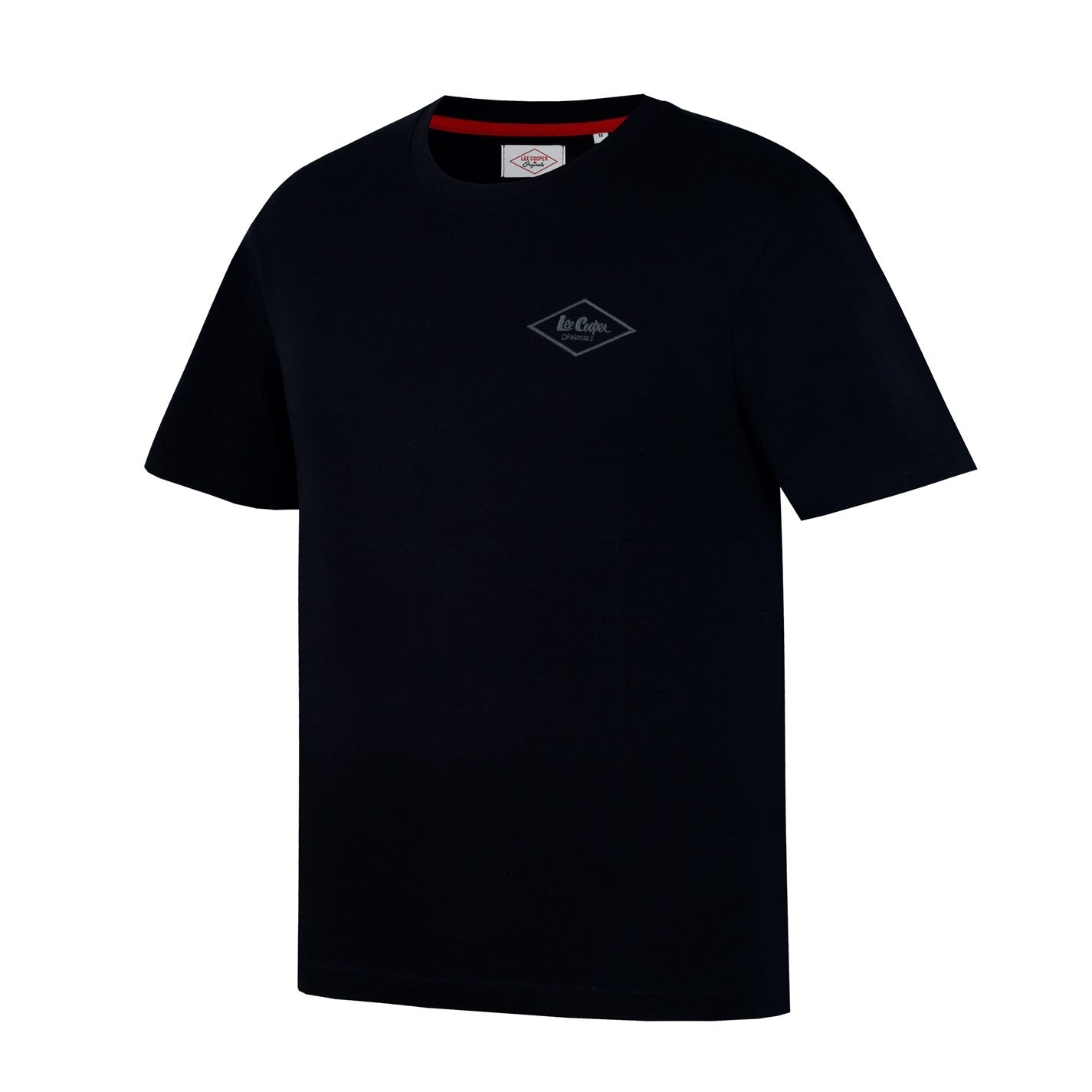 LEE COOPER-COOPER LOGO TEE SHIRT-MEN | BLACK