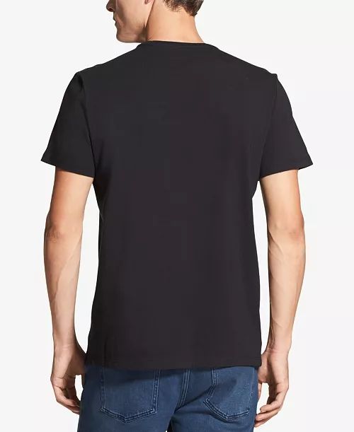 DONNA KARAN NEW YORK MEN'S DKNY ASTOR STRETCH T-SHIRT | BLACK