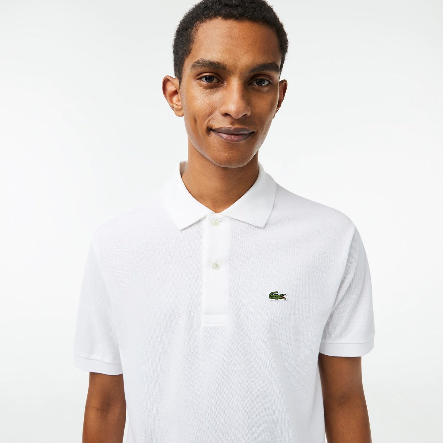 LACOSTE-MEN'S ORIGINAL-POLO SHIRT | WHITE