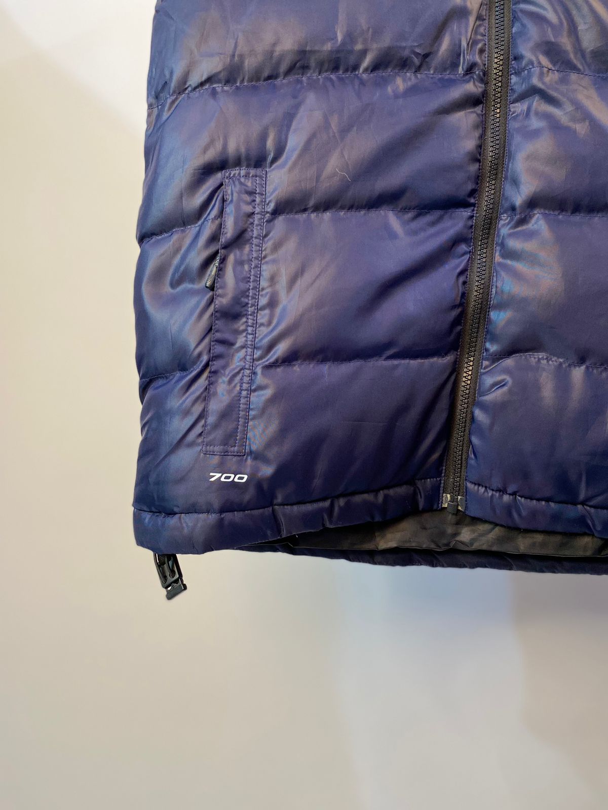 TNF-SLEEVELESS-NUPTSE PUFFER JACKET | BLACK / NAVY