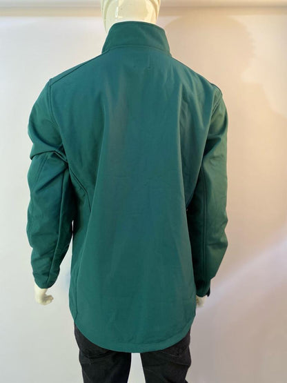 G.M.V GIAN MARCO VENTURI-KNITWEAR-MEN-WATER RESISTANT JACKET | FOREST GREEN