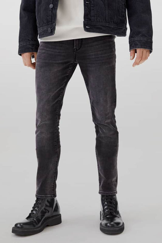 C.&.A MENS SKINNY JEANS-DENIM BLACK