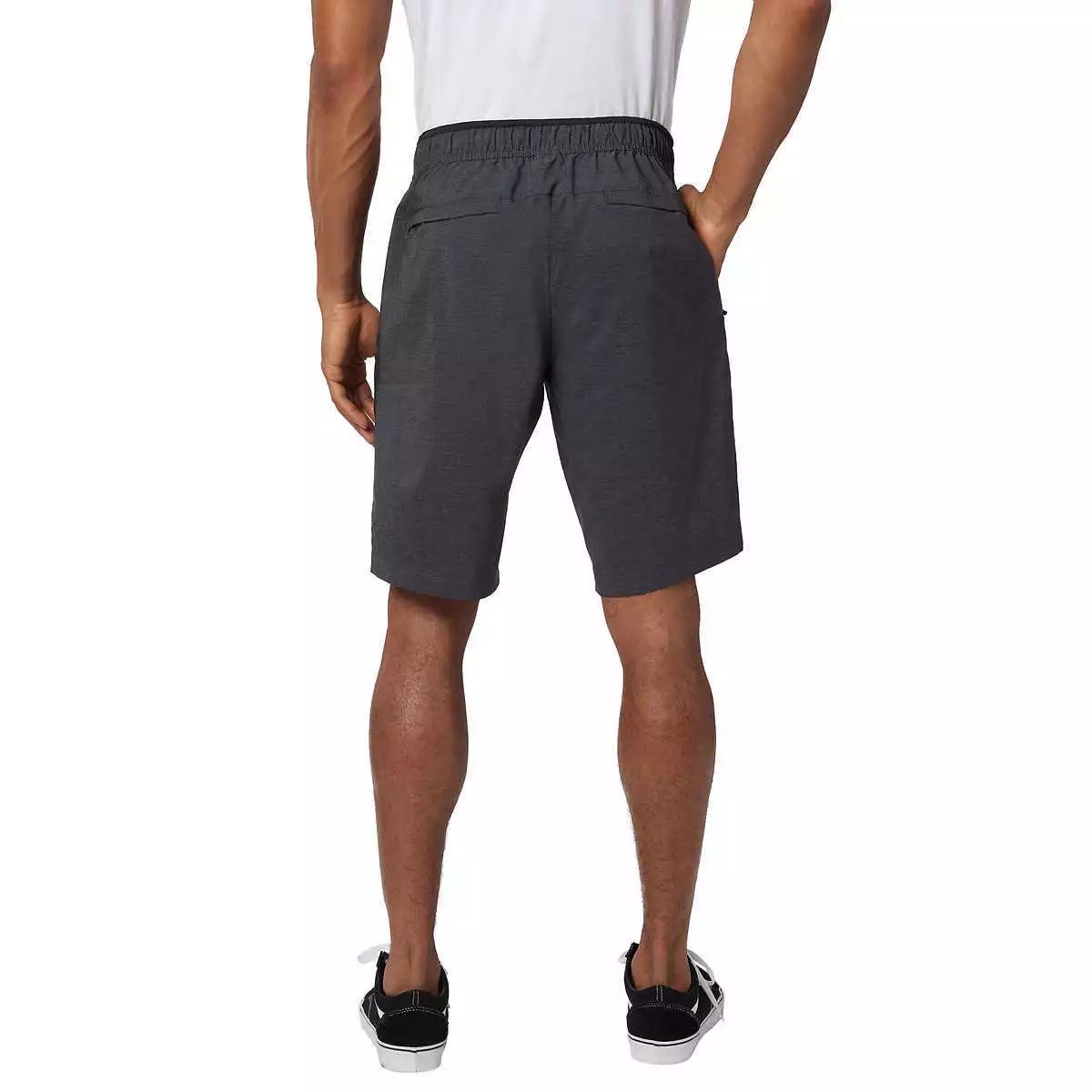 VOYAGER PLAIN DRYFIT MEN'S SHORT | CHARCOAL