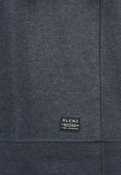 BLEND-MENS-ROUND NECK-SWEATSHIRT | GREY