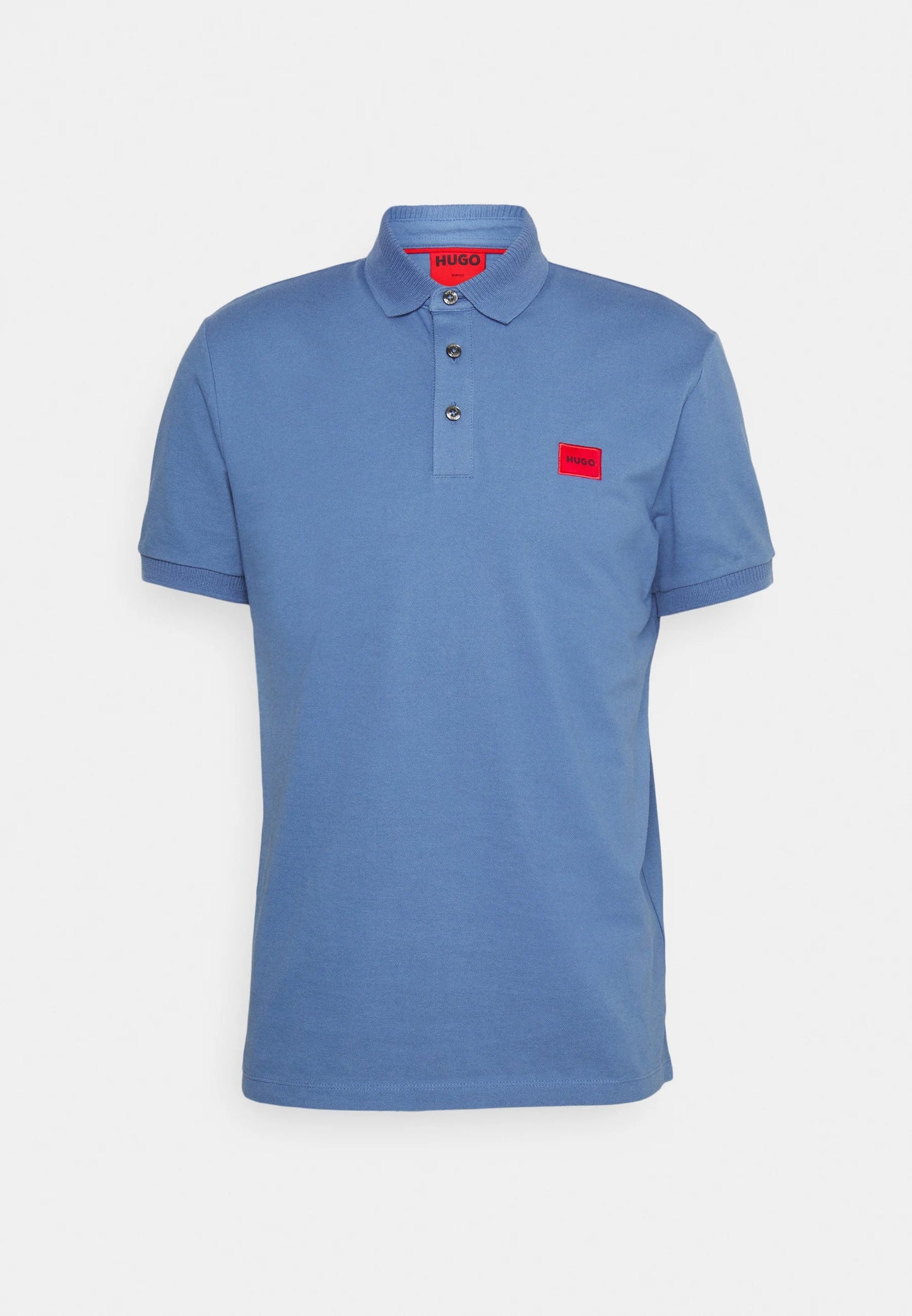 HUGO BOSS DERESO COTTON PIQUE SLIM FIT POLO | ROYAL BLUE