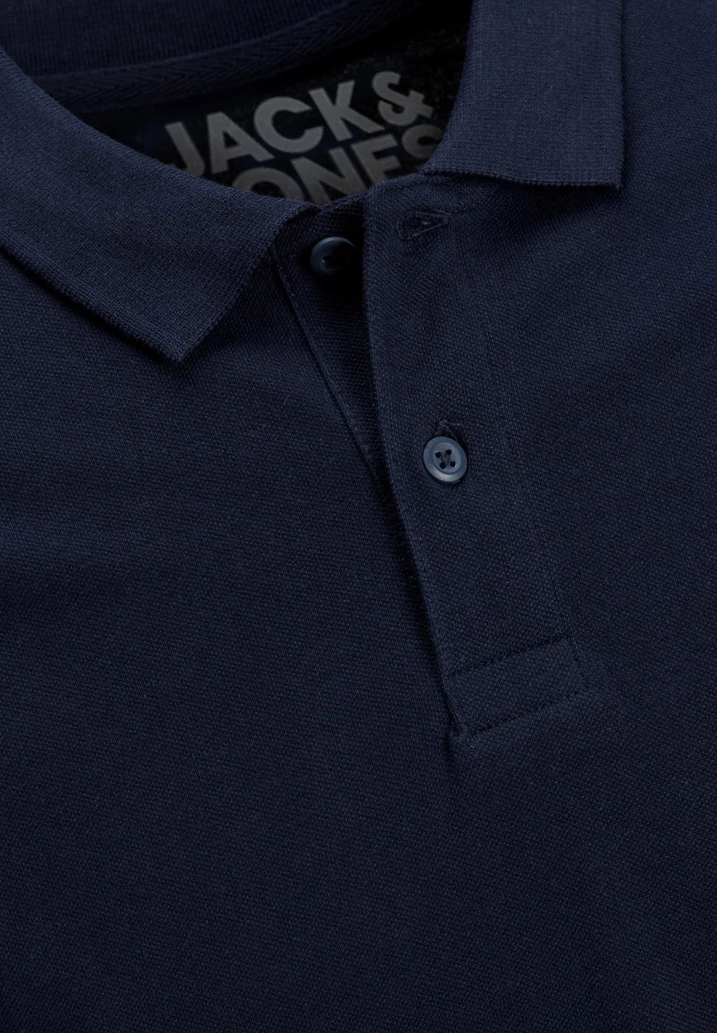 JACK & JONES PLAIN POLO | DARK BLUE