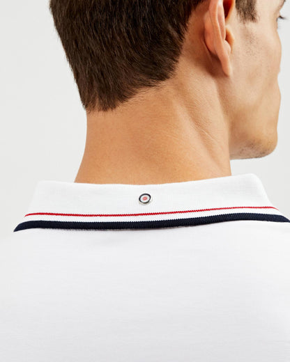 B.E.N SHERMAN SUPIMA POLO SHIRT MEN | WHITE