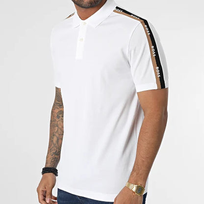 HUGO BOSS PARLAY 175 POLO SHIRT | WHITE