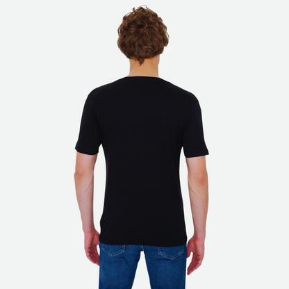 U.S. POLO ASSN. BASIC-V NECK T-SHIRT | BLACK